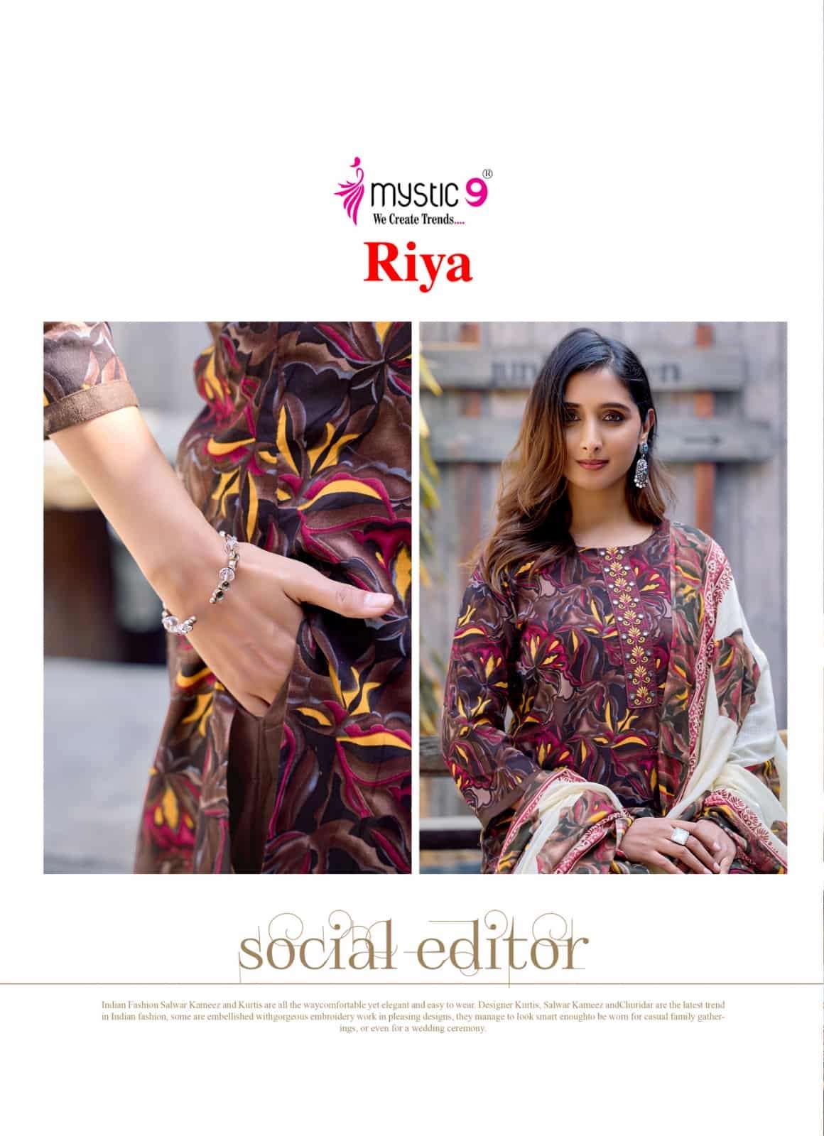 Mystic 9 Riya Vol 1 - Amrah Wholesale
