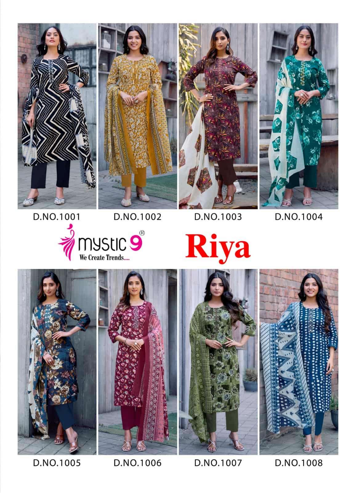 Mystic 9 Riya Vol 1 - Amrah Wholesale