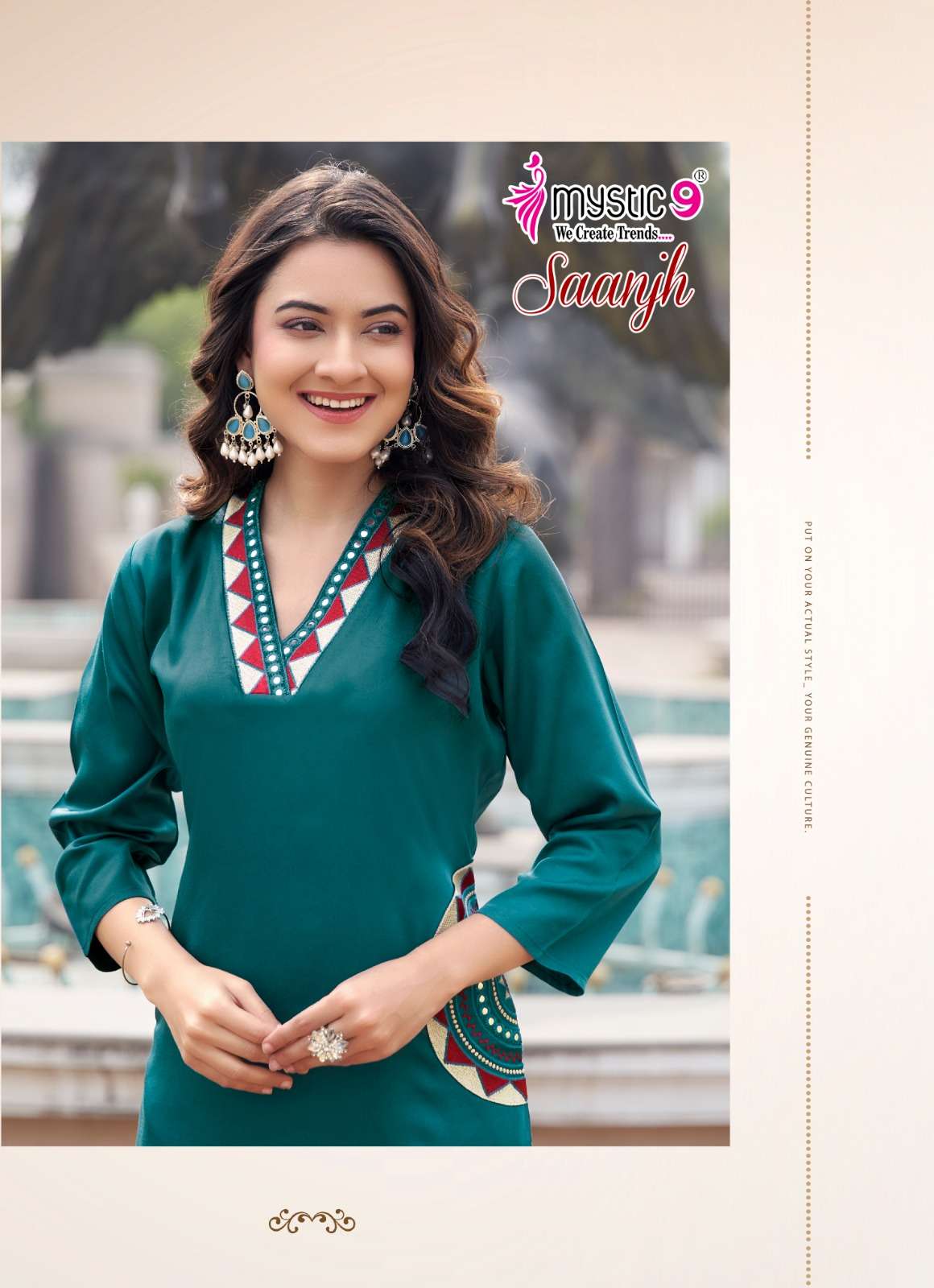 Mystic 9 Saanjh Vol 1 Gajji Silk Co Ord Set - Amrah Wholesale