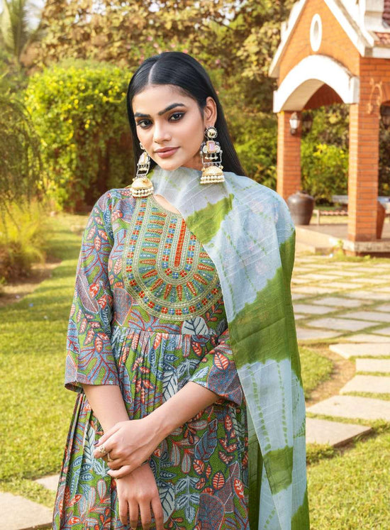 Mystic 9 Sara Vol 20 Rayon Kurti Pant Dupatta Set - Amrah Wholesale