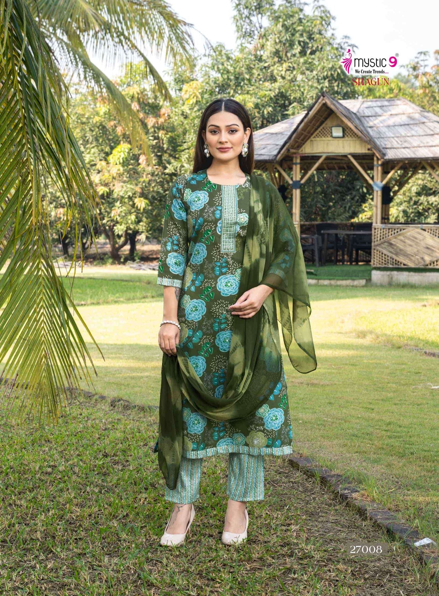 Mystic 9 Shagun Vol 27 Salwar Suit Set Wholesale Catalogue - Amrah Wholesale