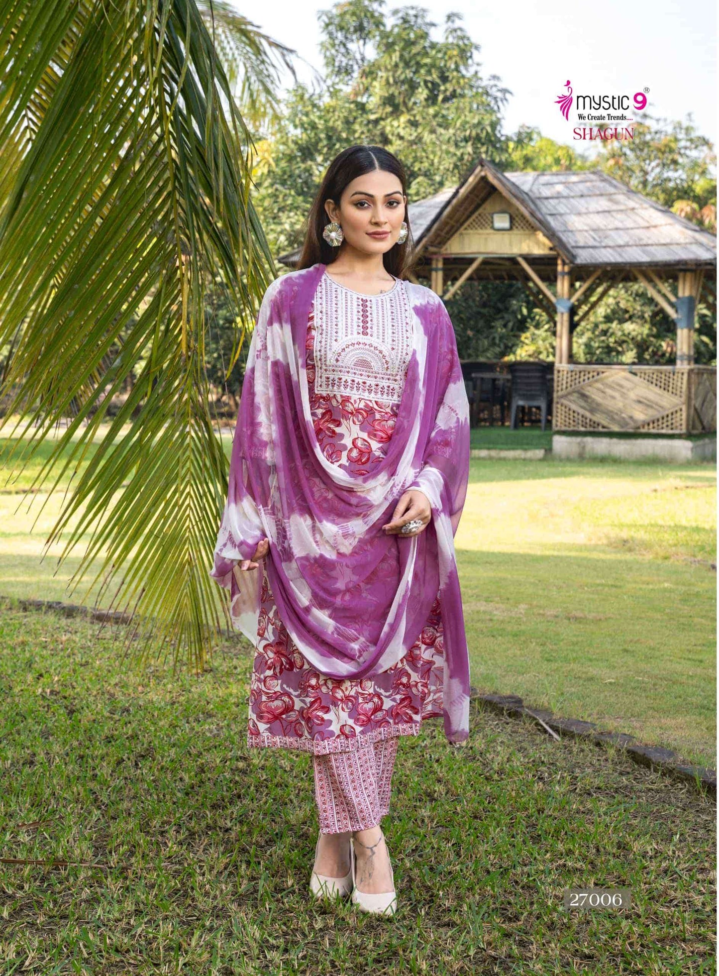 Mystic 9 Shagun Vol 27 Salwar Suit Set Wholesale Catalogue - Amrah Wholesale