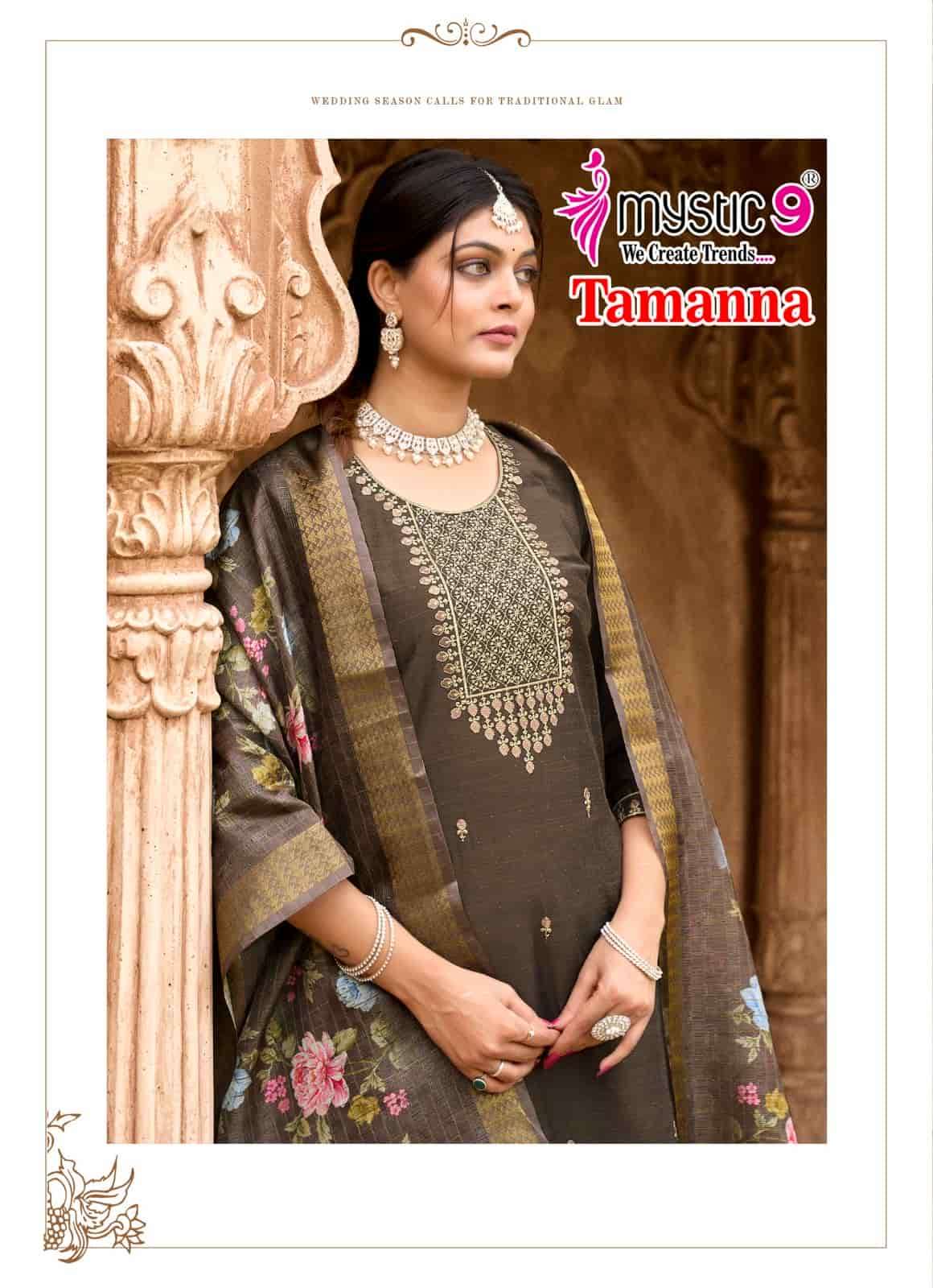 Mystic 9 Tamanna Vol 1 Salwar Suit Set Wholesale Catalogue - Amrah Wholesale