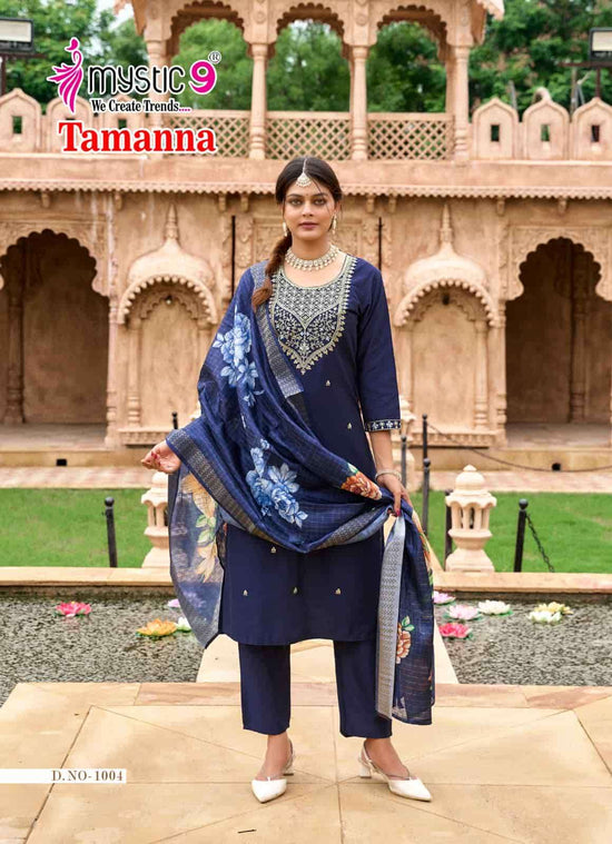 Mystic 9 Tamanna Vol 1 Salwar Suit Set Wholesale Catalogue - Amrah Wholesale