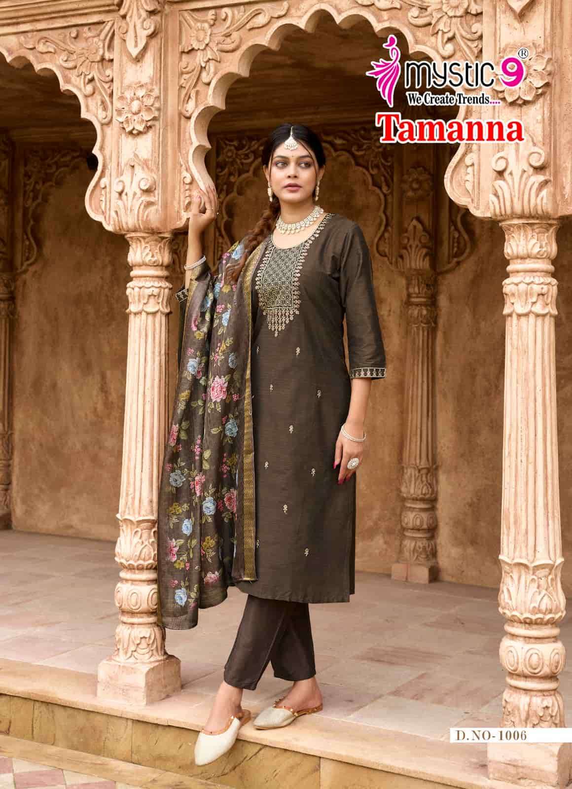 Mystic 9 Tamanna Vol 1 Salwar Suit Set Wholesale Catalogue - Amrah Wholesale