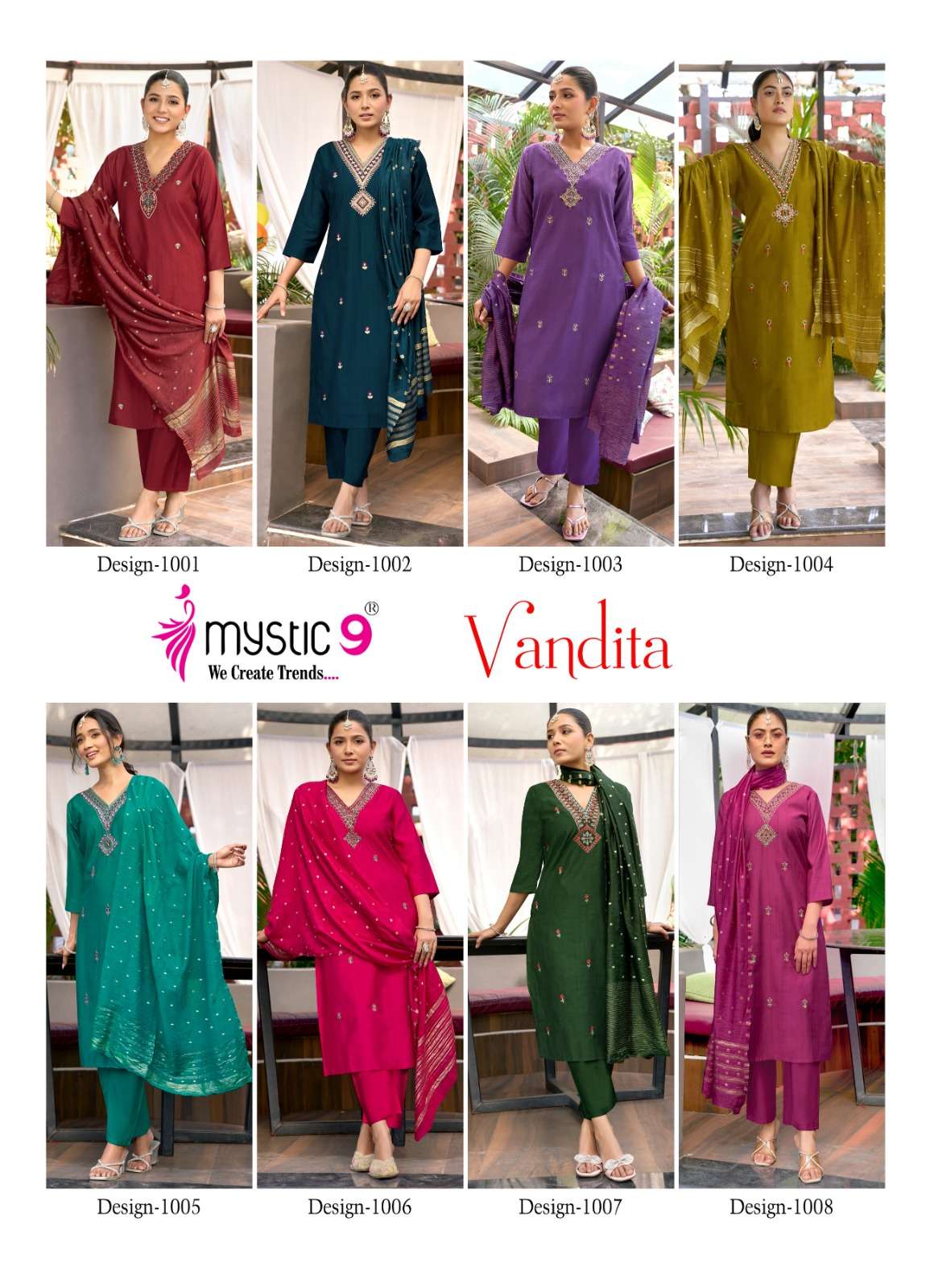 Mystic 9 Vandita Vol 1 - Amrah Wholesale