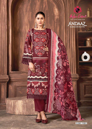 Nafisa Cotton Andaaz Karachi Vol-11
