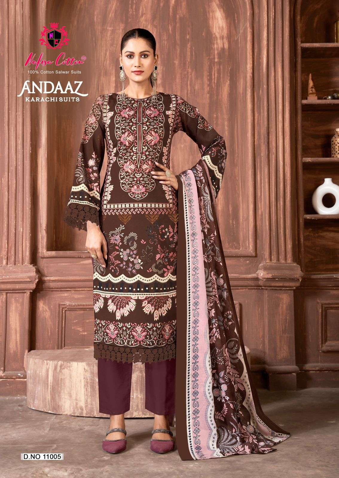 Nafisa Cotton Andaaz Karachi Vol-11