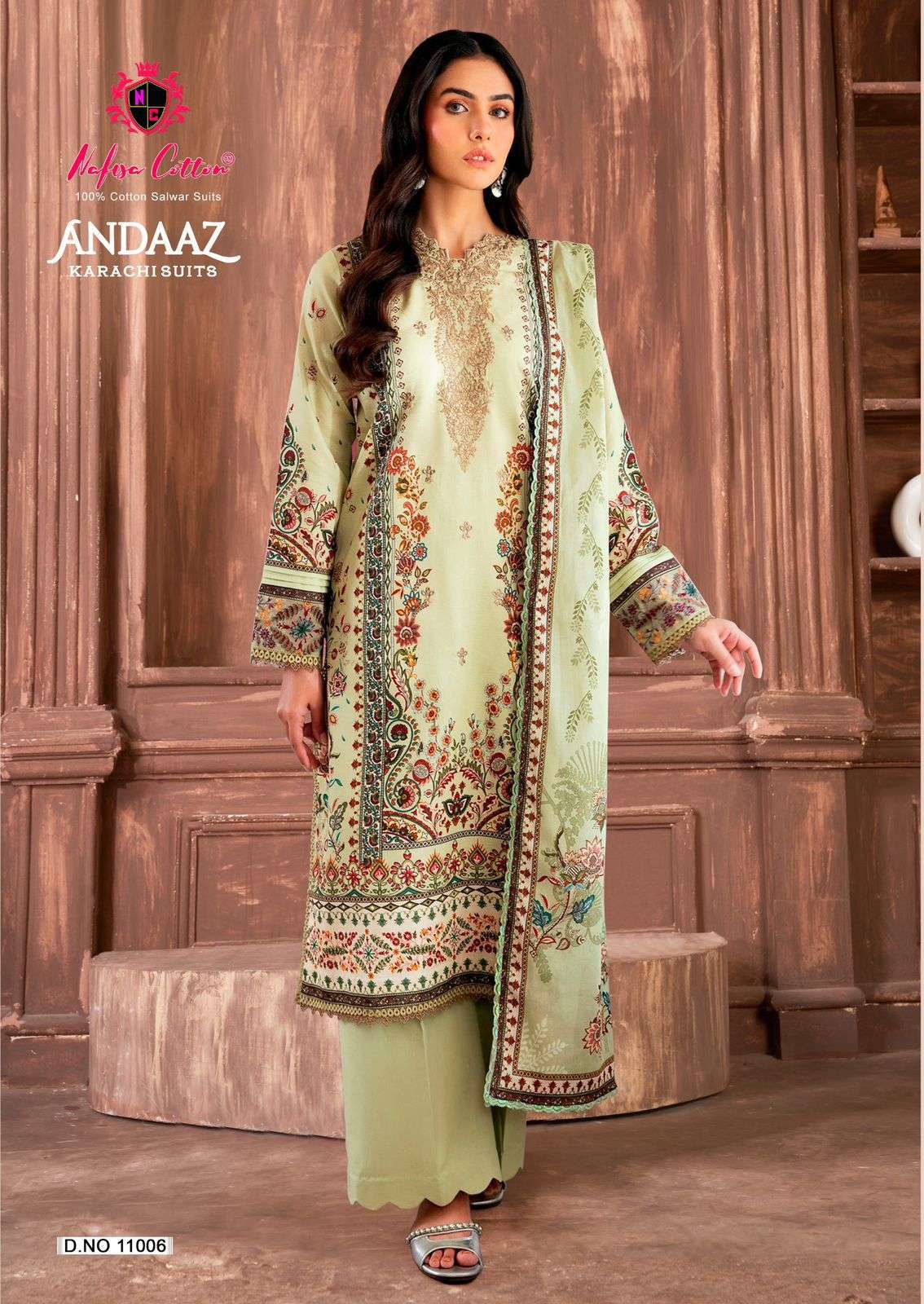 Nafisa Cotton Andaaz Karachi Vol-11