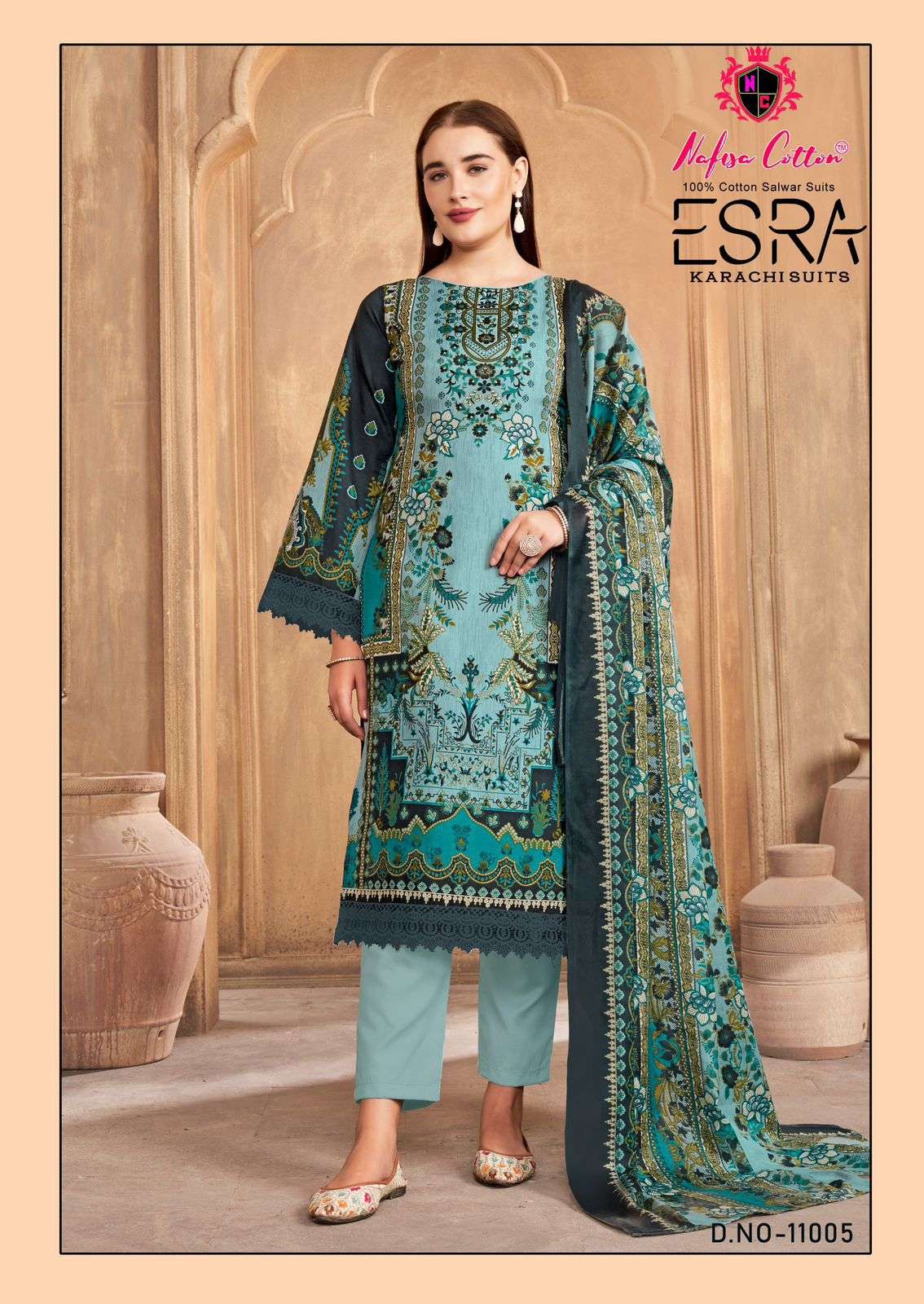 Nafisa Cotton Esra Karachi Vol-11