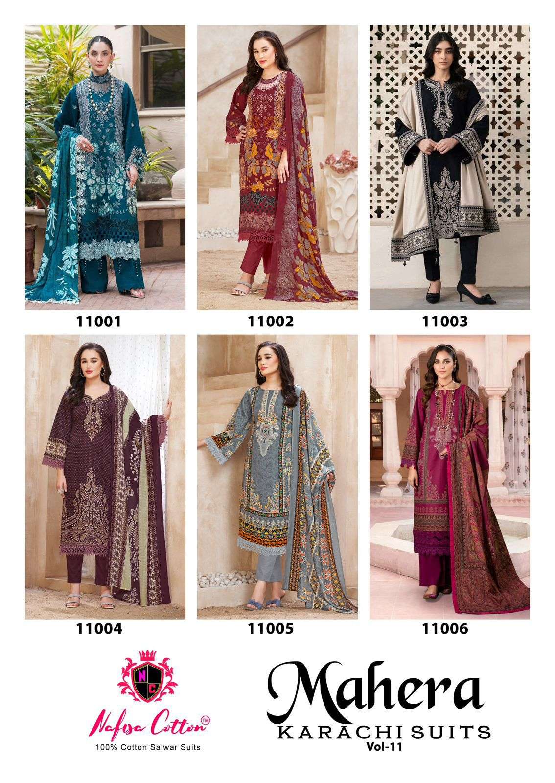 Nafisa Cotton Mahera Vol-11