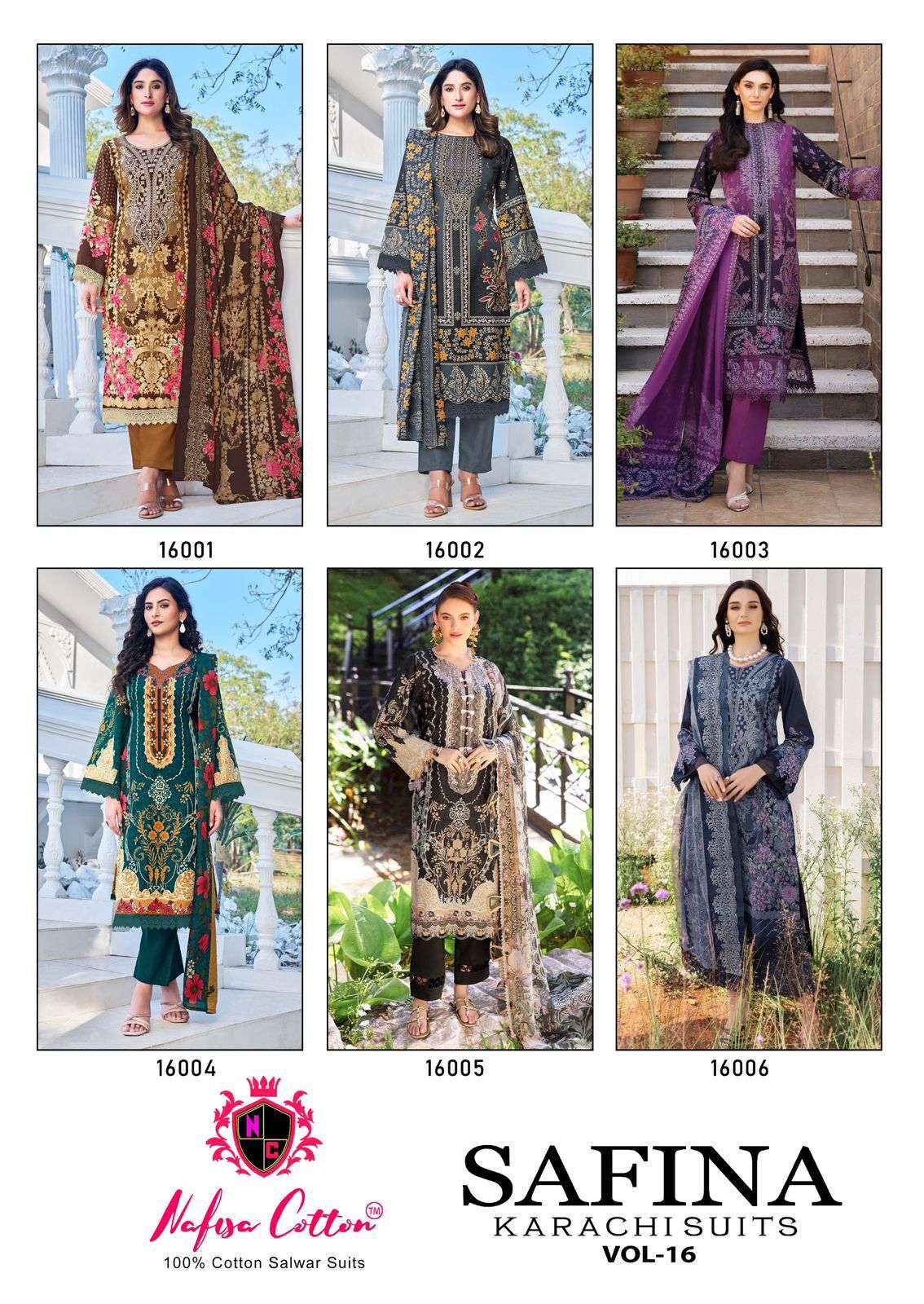Nafisa Cotton Safina Vol-16
