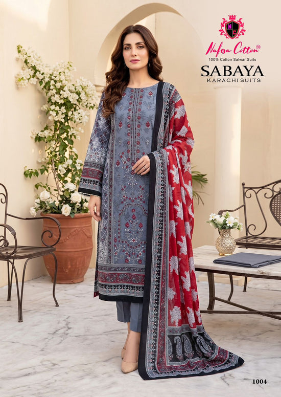Nafisa Sabaya Vol 1 Readymade Cotton Kurti Pant Dupatta Set - Amrah Wholesale