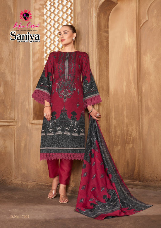 Nafisa Saniya Vol 7 Cotton Digital Printed Pakistani Suit
