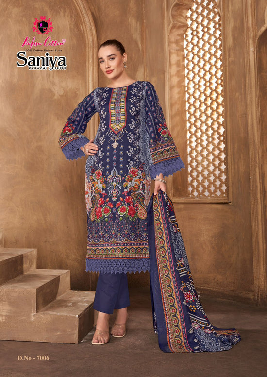 Nafisa Saniya Vol 7 Cotton Digital Printed Pakistani Suit