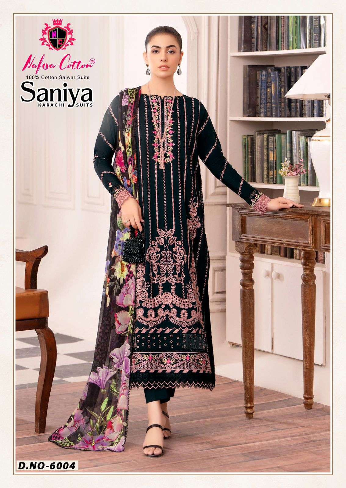 Nafisa Cotton Saniya Karachi Suit Vol-06