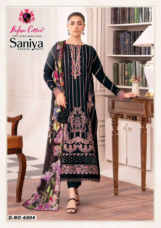 Nafisa Cotton Saniya Karachi Suit Vol-06