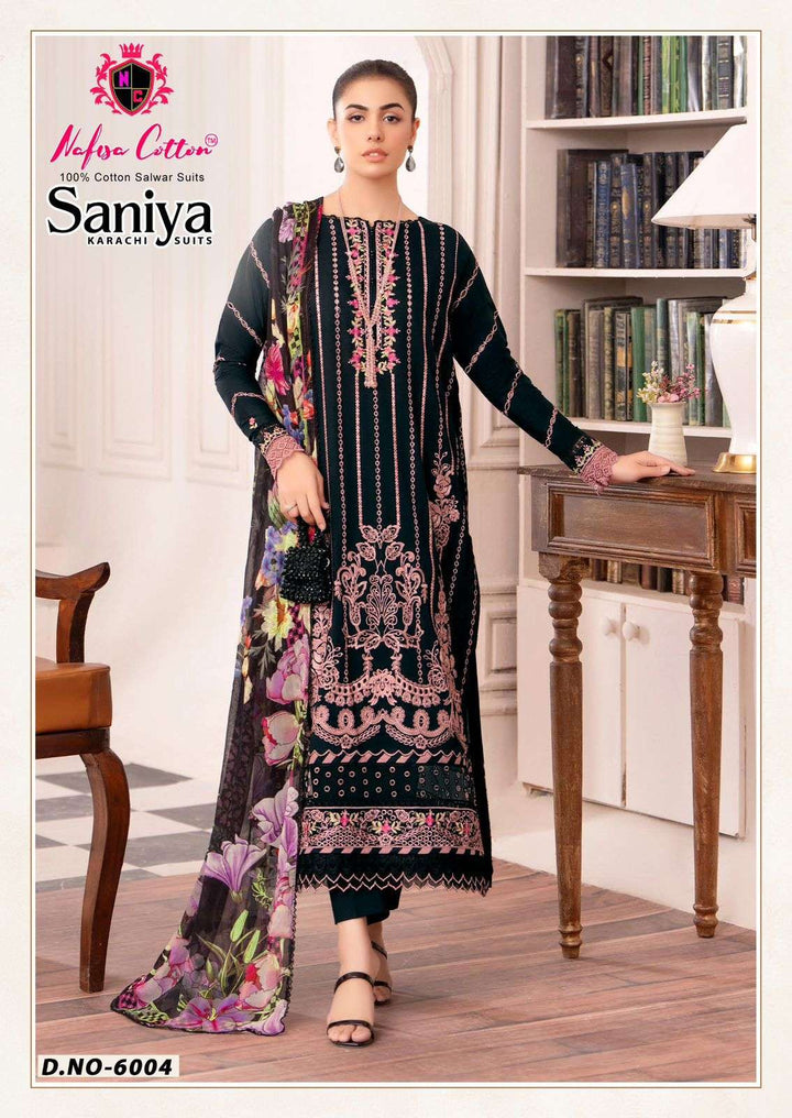 Nafisa Cotton Saniya Karachi Suit Vol-06