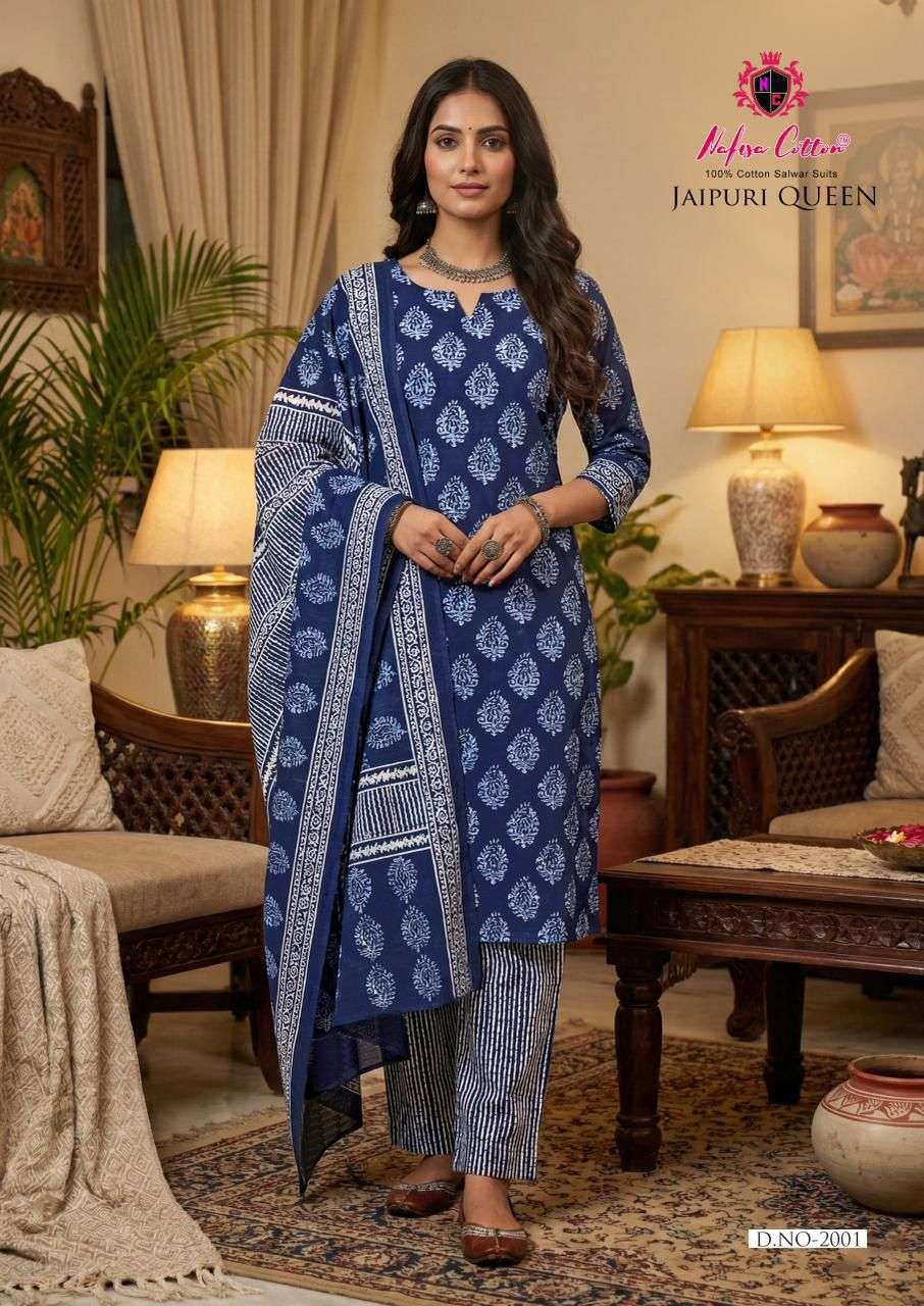 Nafisha Cotton Jaipuri Queen