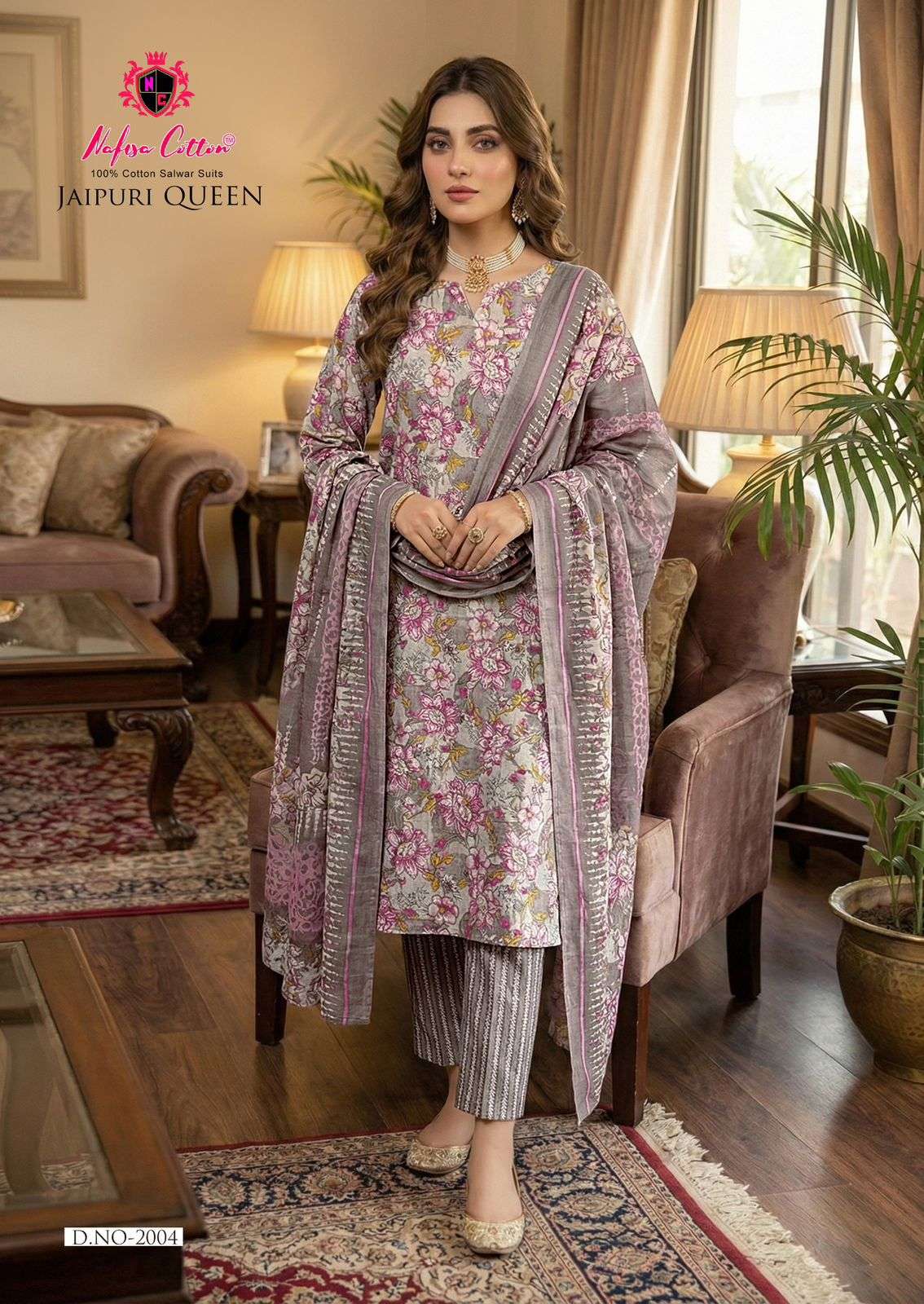 Nafisha Cotton Jaipuri Queen