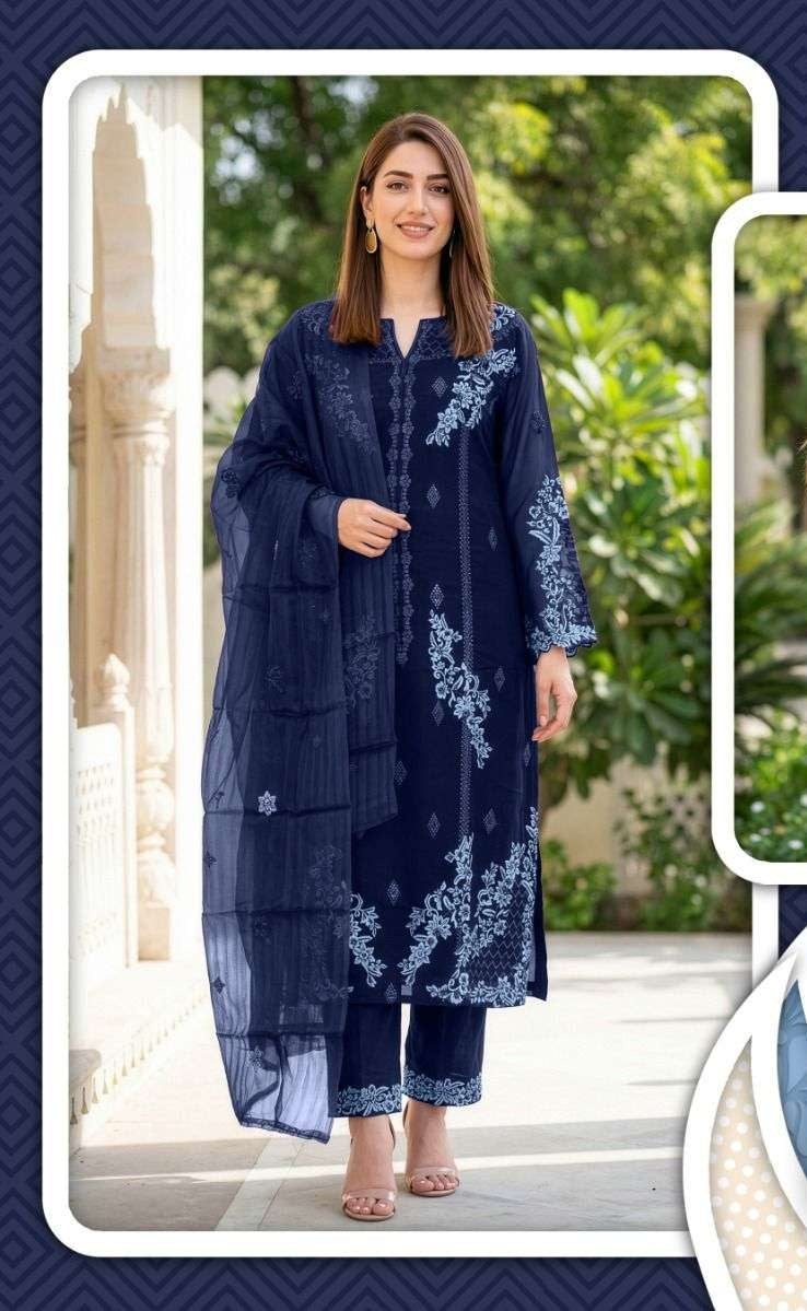 Naimat Fashion NFS-1178 Faux Blooming Embroidered Work Salwar Suit