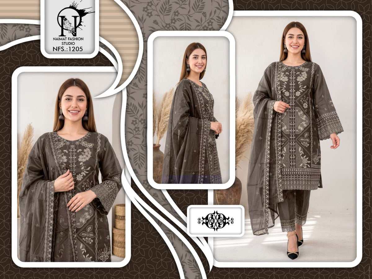 Naimat Fashion NFS - 1205 Salwar Suit Set - Amrah Wholesale