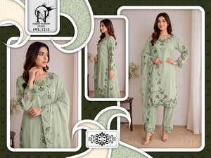 Naimat Fashion NFS - 1213 Cotton Embroidery Pakistani Suit Set
