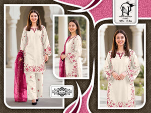 NAIMAT FASHION NFS - 1186 Dress Material - Amrah Wholesale
