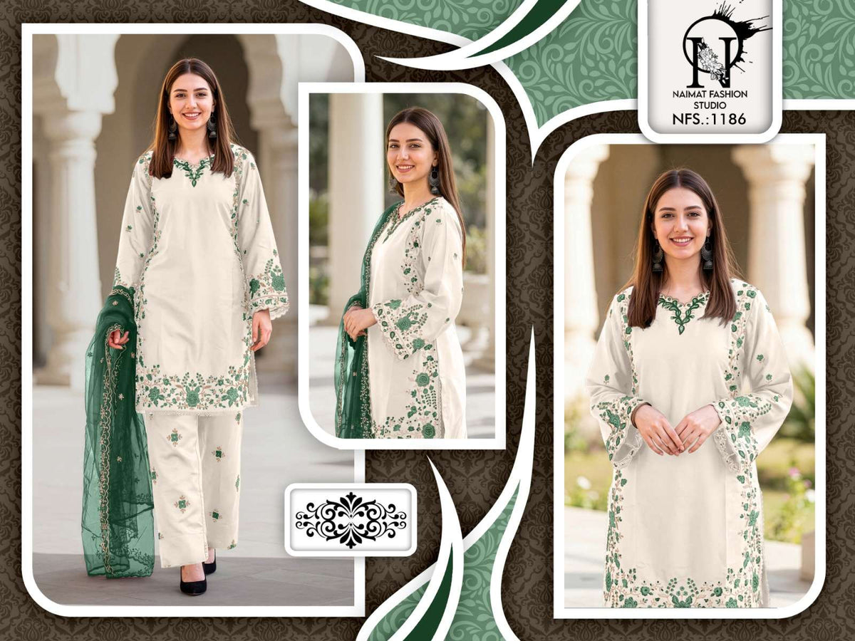 NAIMAT FASHION NFS - 1186 Dress Material - Amrah Wholesale