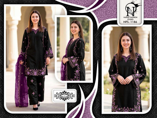 NAIMAT FASHION NFS - 1186 Dress Material - Amrah Wholesale