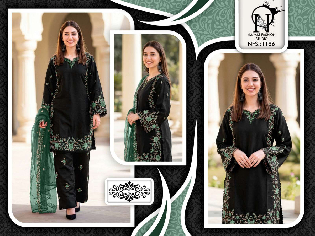 NAIMAT FASHION NFS - 1186 Dress Material - Amrah Wholesale