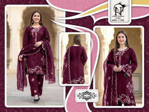 NAIMAT FASHION NFS - 1190 Dress Material - Amrah Wholesale