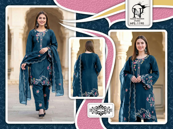 NAIMAT FASHION NFS - 1190 Dress Material - Amrah Wholesale