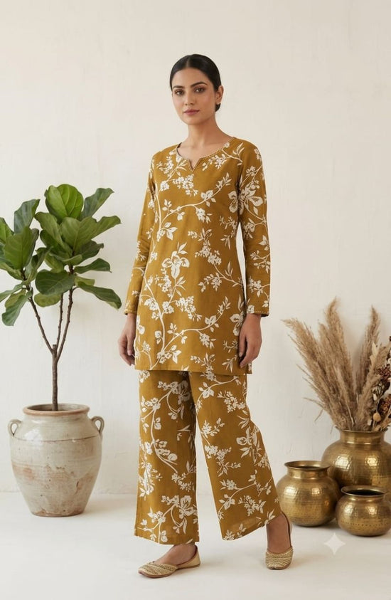 Naisha K 1141 Cotton Printed Co-Ord Set
