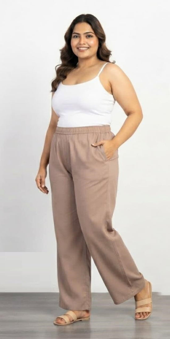Naisha K 1380 Cotton Plus Size Bottom Wear Pants