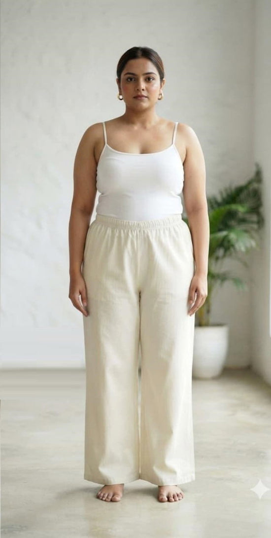 Naisha K 1380 Cotton Plus Size Bottom Wear Pants