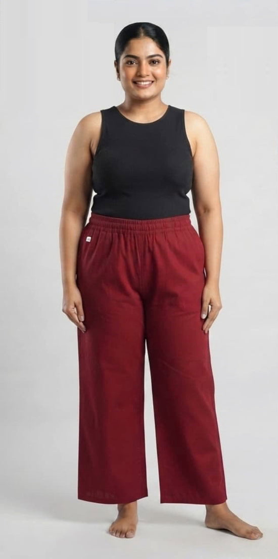 Naisha K 1380 Cotton Plus Size Bottom Wear Pants