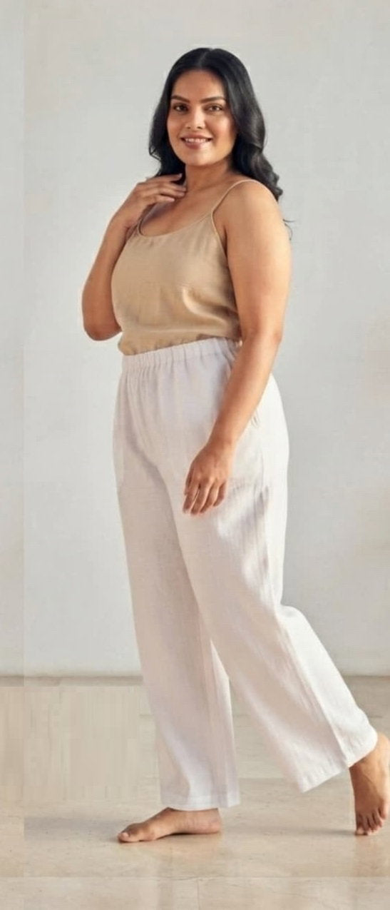 Naisha K 1380 Cotton Plus Size Bottom Wear Pants