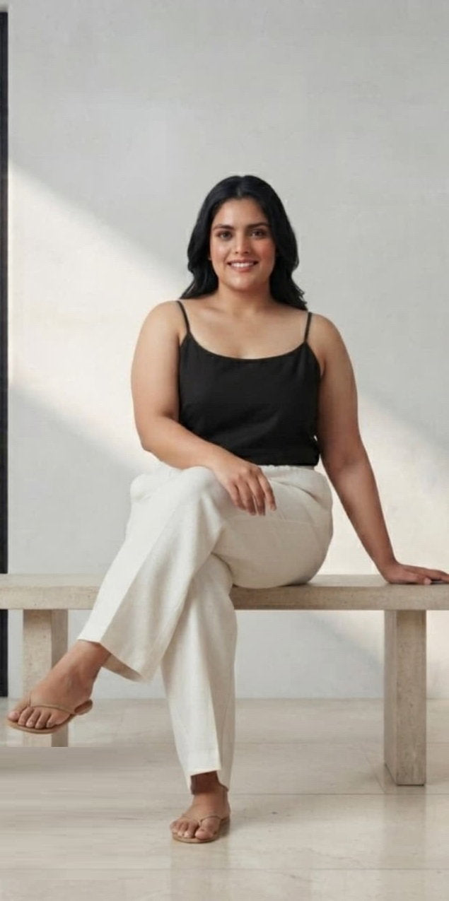 Naisha K 1380 Cotton Plus Size Bottom Wear Pants