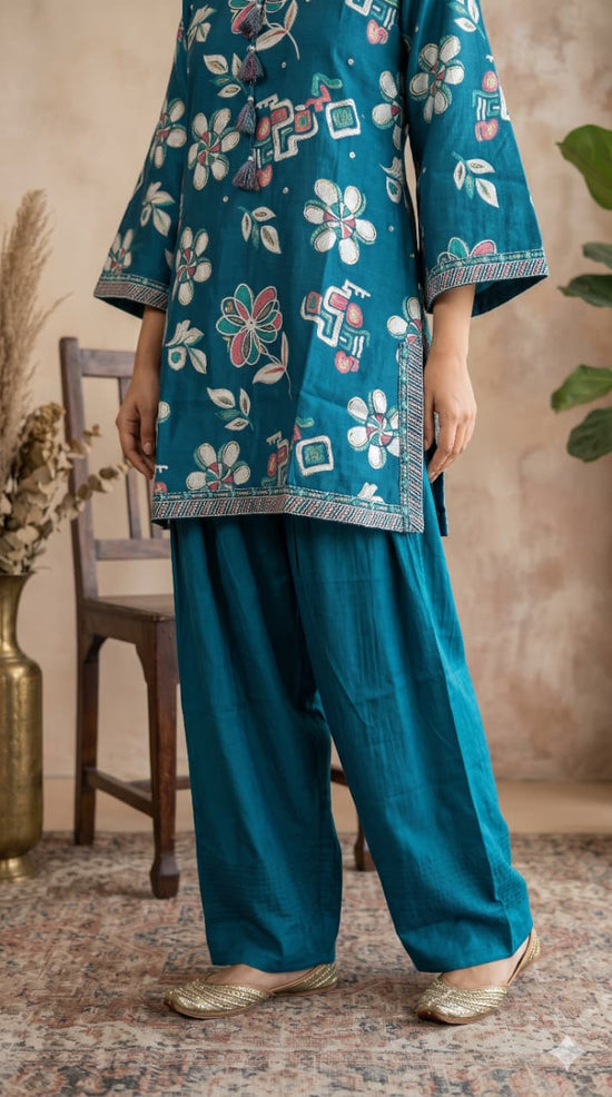 Naisha K 1474 Vertican Silk Printed Farsi Salwar Suit Collection