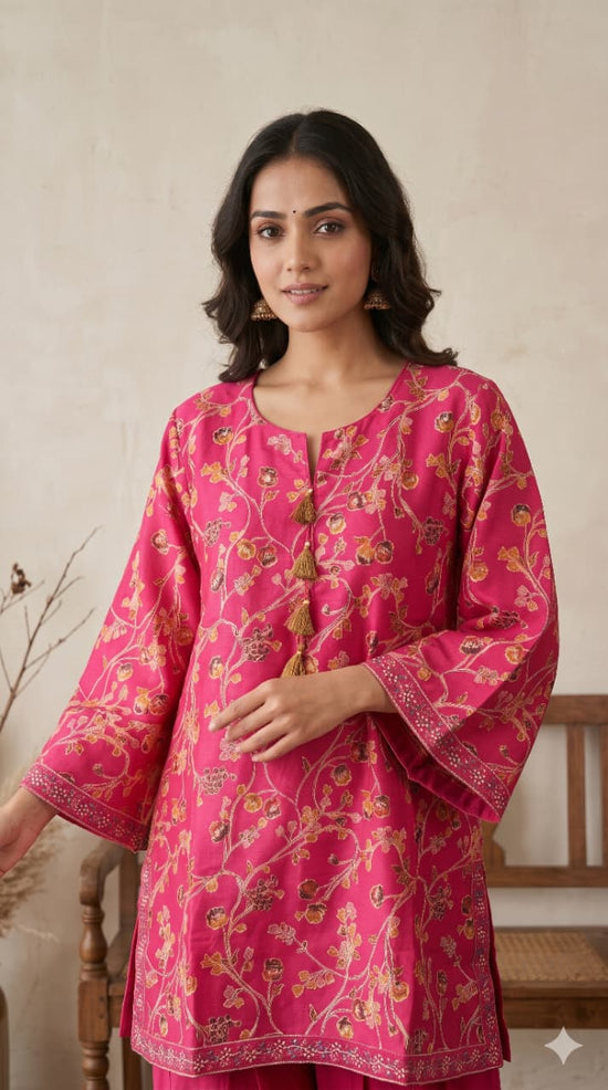 Naisha K 1474 Vertican Silk Printed Farsi Salwar Suit Collection