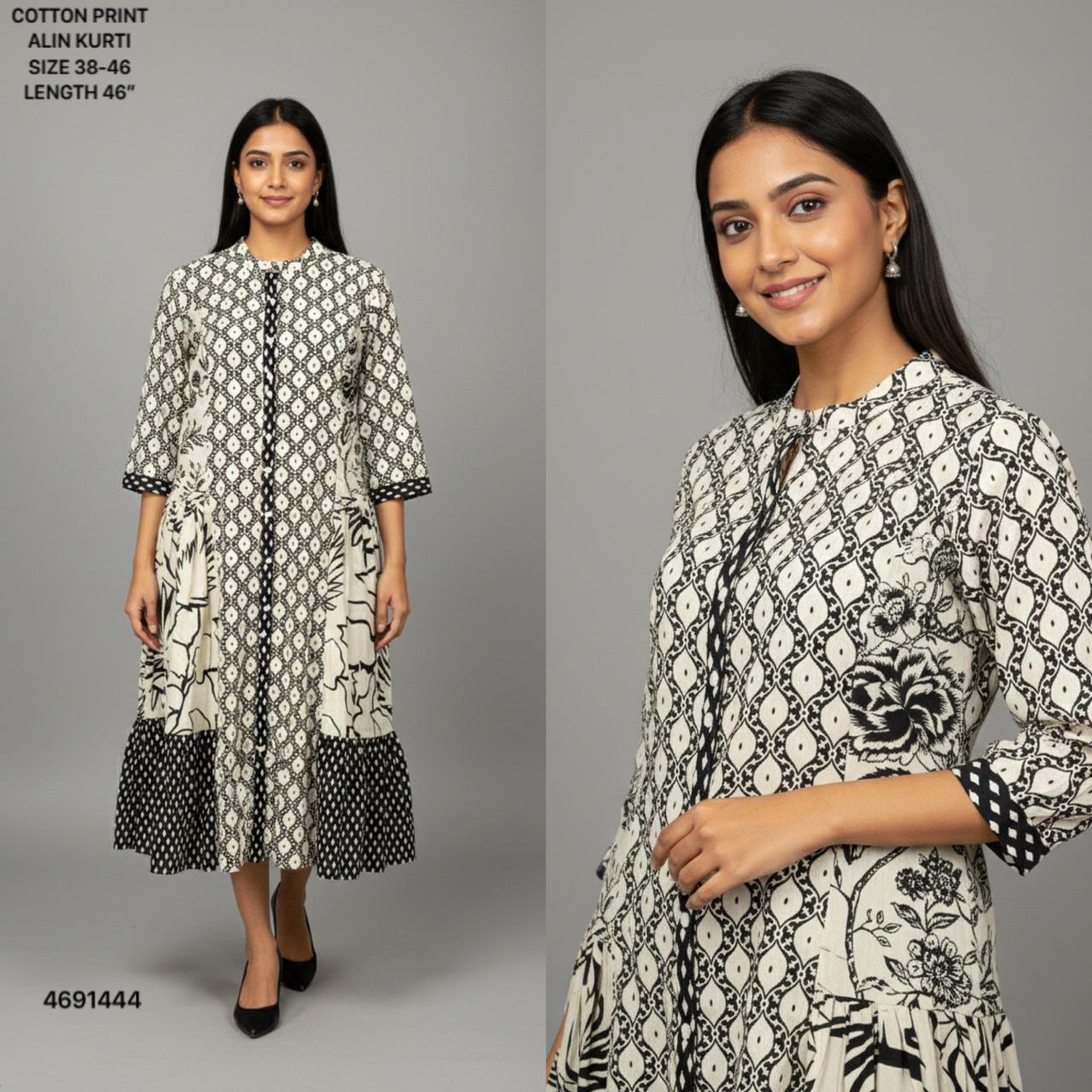 Naisha K 461 Ash Grey - Amrah Wholesale