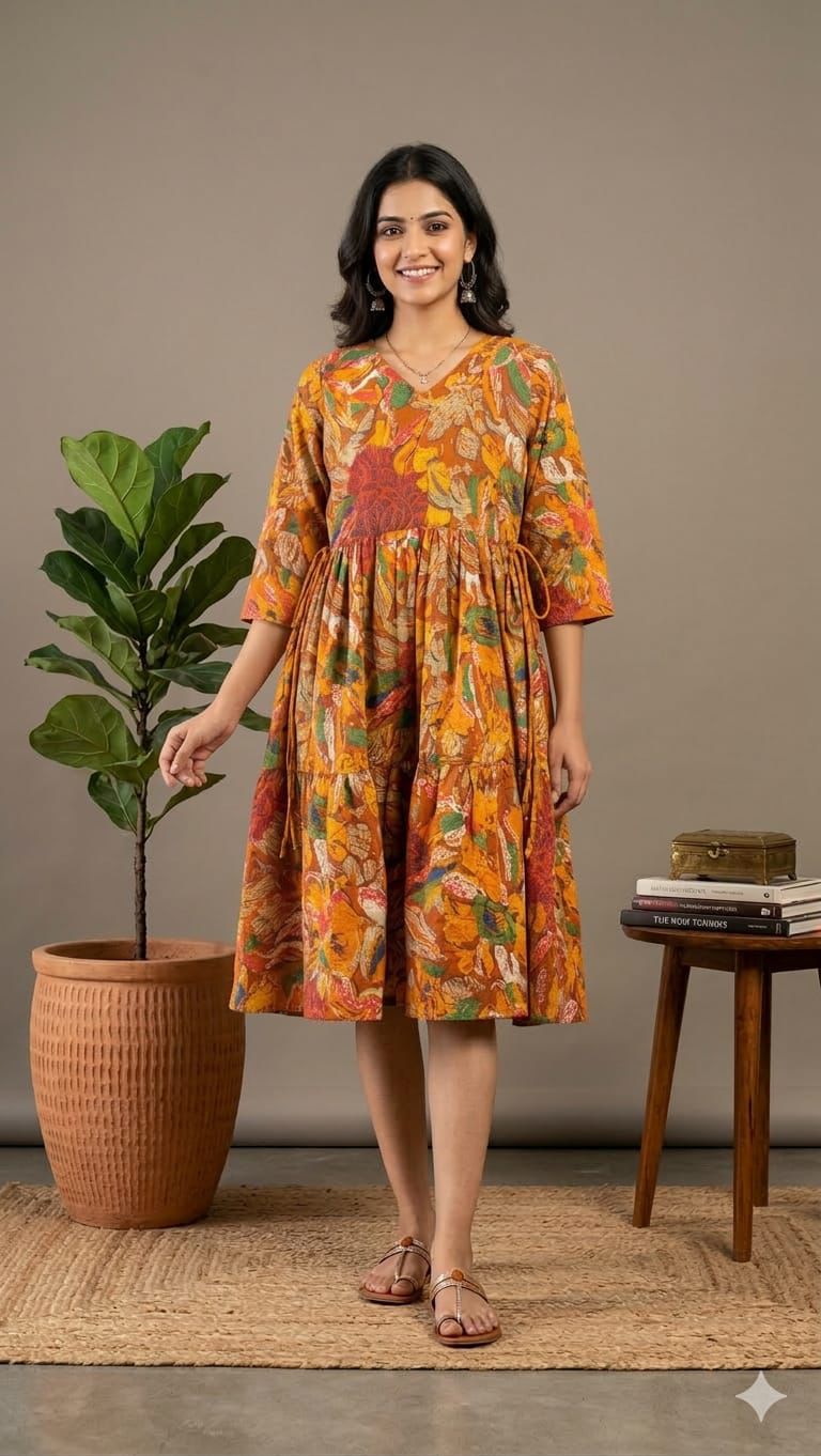Naisha K 803 Cambric Cotton Printed Tops