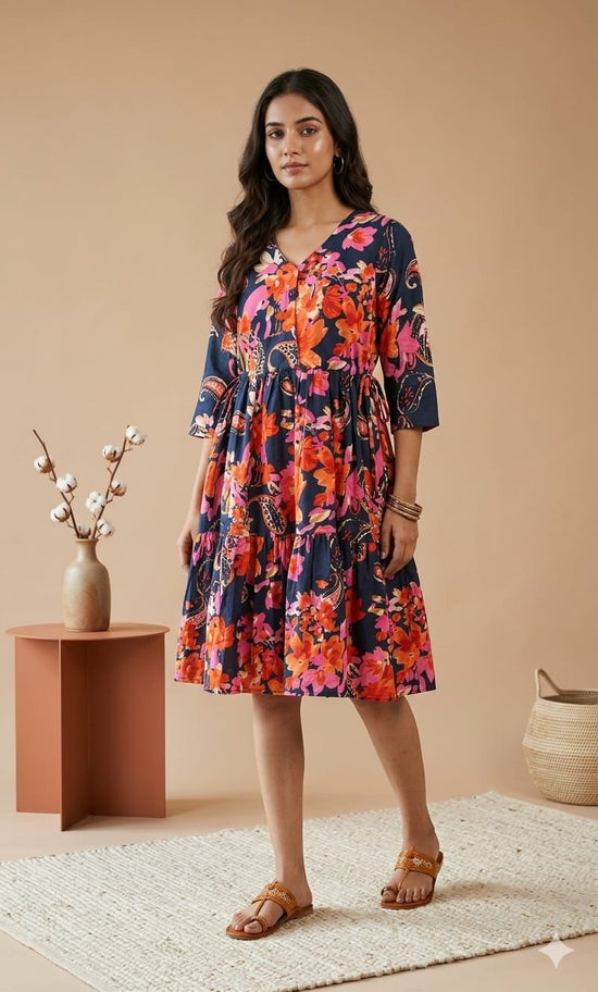 Naisha K 803 Cambric Cotton Printed Tops