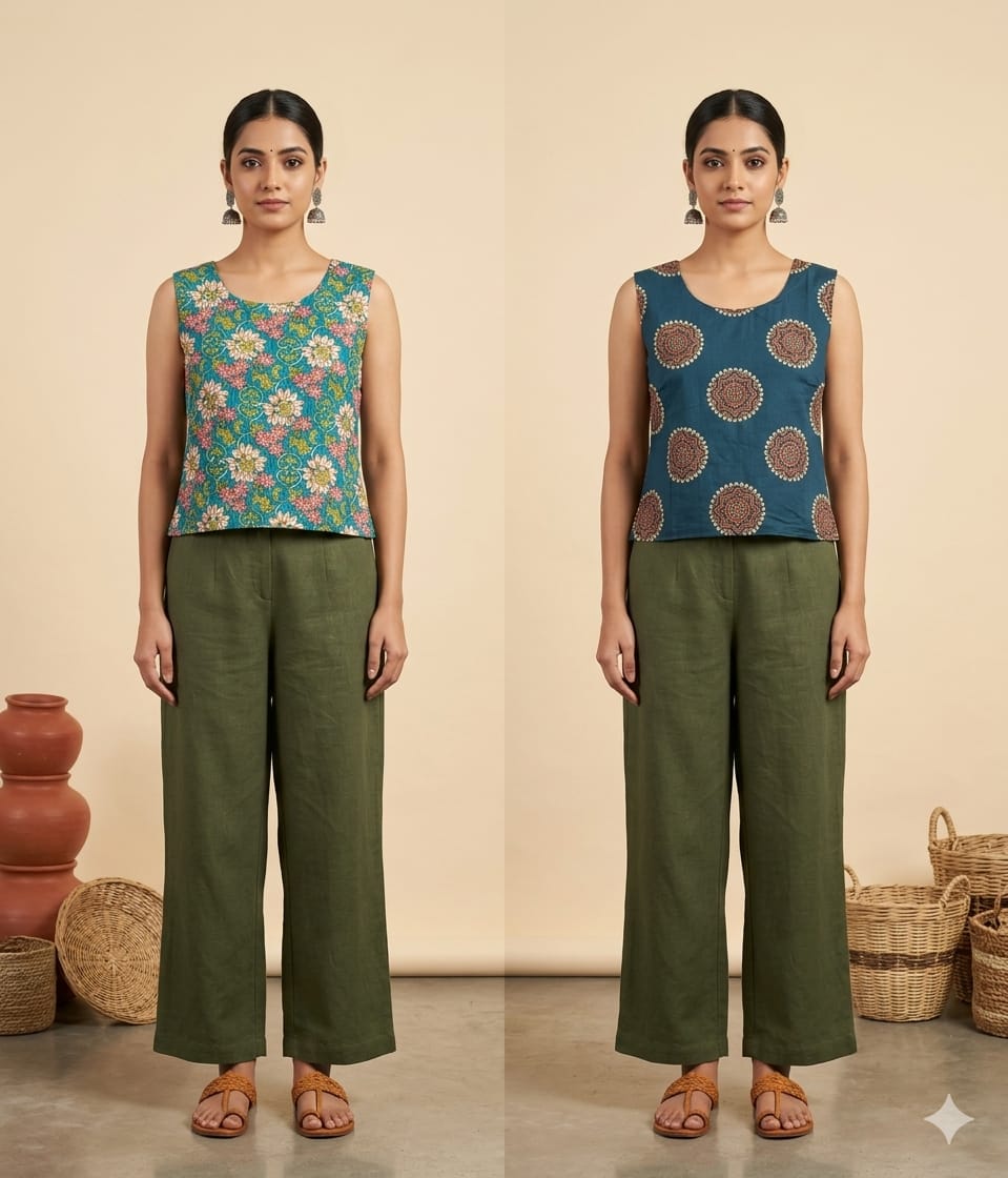 Naisha K 812 Cotton Printed Co Ord Set