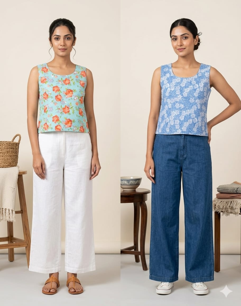 Naisha K 812 Cotton Printed Co Ord Set