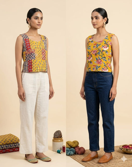 Naisha K 812 Cotton Printed Co Ord Set