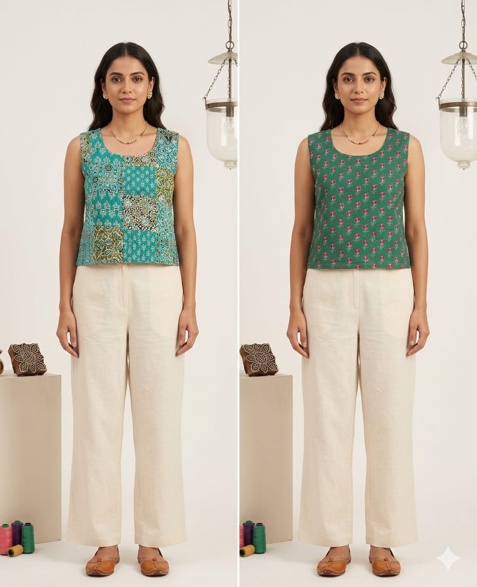 Naisha K 812 Cotton Printed Co Ord Set