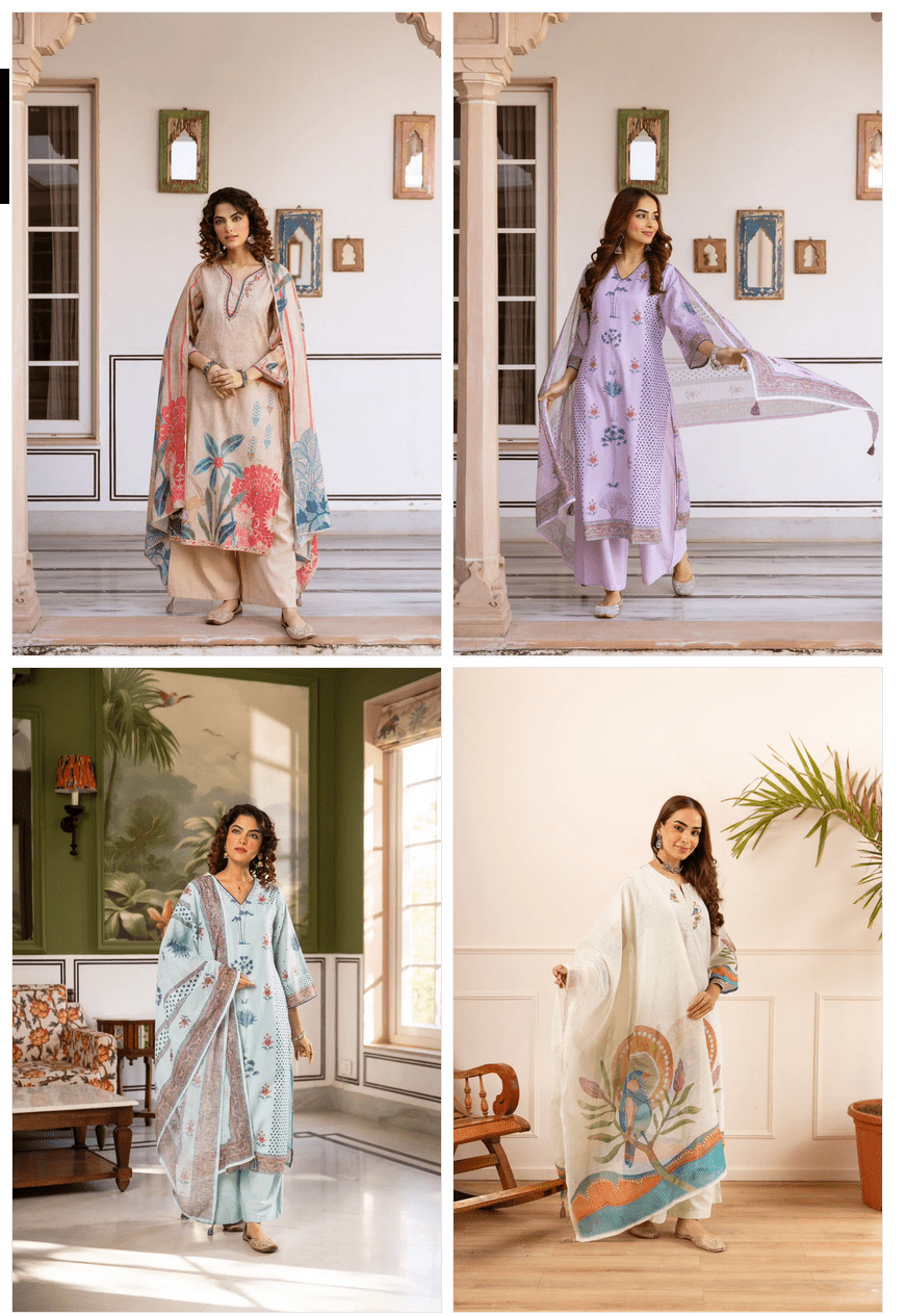 Naisha K 834 Kurti Set Wholesale Catalogue - Amrah Wholesale