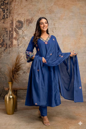 NAISHA K 857 Kurti Pant Dupatta Set Wholesale Catalogue - Amrah Wholesale